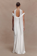 Marla Chiffon Scarf - Ivory